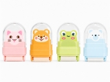 Radiera color cu rola curatare, Space Pets M&G, diverse culori