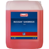 Detergent spatii sanitare pe baza de acid Bucasan Sanibreeze G454, 10 L Buzil