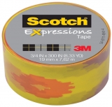 Banda adeziva decorativa Scotch 3M serbet