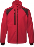Jacheta Eco Softshell, deep red, regular, WX2, Portwest