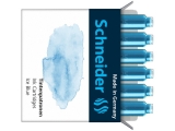 Patroane cerneala pastel, 6 buc/set, culoare ice blue, Schneider 
