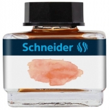 Calimara cu cerneala pastel, 15 ml, culoare apricot, Schneider 