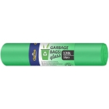 Saci menajeri strong, Ldpe, Clarina, 120L 10/rola, verde 