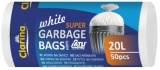 Saci menaj HDPE, 20L, 50 buc/rola Clarina
