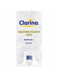 Manusi folie Clarina cu agatatoare, marimea L, 100 buc/set