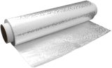 Folie aluminiu embosata, 29 cm, Clarina