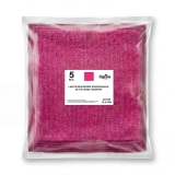 Lavete microfibra Clarina universale, rosii, 40 x 40 cm, 5 bucati/set, 250 gr/m2