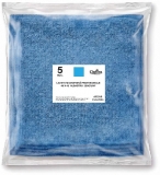 Lavete microfibra Clarina universale, albastru, 40 x 40 cm, 5 bucati/set, 250 gr/m2