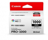 Cartus Matte Black Pfi-1000Mbk 80Ml Original Canon Imageprograf Pro-1000