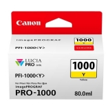 Cartus Yellow Pfi-1000Y 80Ml Original Canon Imageprograf Pro-1000
