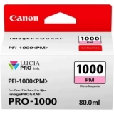 Cartus Photo Magenta Pfi-1000Pm 80Ml Original Canon Imageprograf Pro-1000