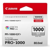 Cartus Grey Pfi-1000Gy 80Ml Original Canon Imageprograf Pro-1000