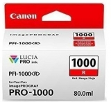 Cartus Red Pfi-1000R 80Ml Original Canon Imageprograf Pro-1000