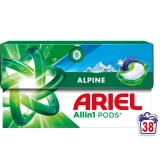 Detergent capsule Ariel, all in 1 Alpine, 38 buc/cut