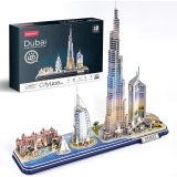 Cubic Fun - Puzzle 3D Led Dubai 182 Piese