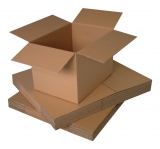 Cutii pliate carton 500 x 500 x 400 mm rezistenta medie 