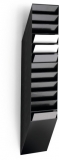 Tavita verticala Flexiboxx format A4 portret negru, 12 buc/set Durable