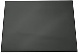 Covoras de birou 65 x 50 cm, coperta transparenta, negru Durable 