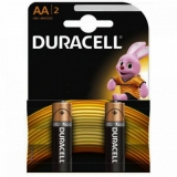 Baterie alcalina R6 (AA), 2 buc/blister, Duracell 