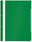 Dosar plastic A4 cu sina si perforatii Noki verde