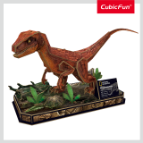 Cubic Fun - Puzzle 3D Velociraptor 63 Piese
