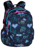 Rucsac Factor, 4 compartimente, compartiment pentru laptop, Deep Love, CoolPack