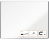 Tabla Premium Plus, otel emailat, 150x120 cm, magnetica, include marker si tavita, alb NOBO