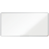 Tabla Premium Plus, otel emailat, 180x90 cm, magnetica, include marker si tavita, alb NOBO