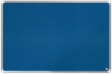 Panou material textil Premium Plus 90 x 60 cm, albastru Nobo