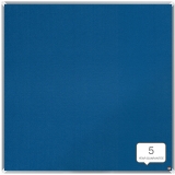 Panou Premium Plus, material textil, 120x120 cm, albastru NOBO