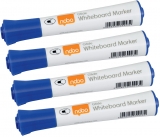 Marker pentru table si flipcharturi, varf rotund 3 mm, standard, 10 buc/cutie, albastru NOBO