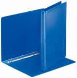 Caiet mecanic  Panorama, PP/PP, partial reciclat, certificare FSC, A4, mecanism 4RR, inel 16 mm, albastru, Esselte
