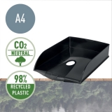 Tavita documente Recycle, PS reciclat si reciclabil, A4, negru Leitz