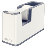 Dispenser banda adeziva WOW Leitz alb/gri