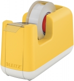Dispenser pentru banda adeziva Cosy, PS, banda inclusa, Leitz galben chihlimbar