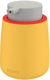 Dispenser pentru lichid Cosy, ceramica, cu pompa, 300 ml Leitz galben chihlimbar