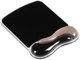 Mouse Pad, ergonomic, Duo Gel negru-fumuriu, Kensington