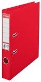 Biblioraft  No.1 Power VIVIDA, PP/PP, partial reciclat, certificare FSC, A4, 50 mm, Esselte rosu