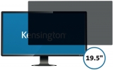 Filtru de confidentialitate, pentru monitor, 19.5 inch,16:9, 2 zone, detasabil Kensington