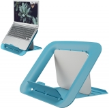 Suport ergonomic Cosy, pentru laptop, ajustabil Leitz albastru celest