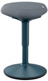 Scaun ergonomic Leitz Ergo, pozitie sezut/ in picioare, inaltime reglabila (47-64 cm), gri-carbune