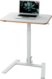 Birou ergonomic Leitz Ergo, pliabil, ajustabil pe inaltime, alb