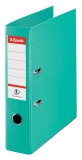 Biblioraft  No.1 Power, PP/PP, partial reciclat, certificare FSC, A4, 75 mm, Esselte menta