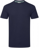 Tricou din bumbac organic reciclabil, navy, regular, Portwest