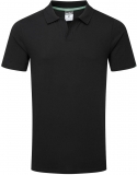Tricou Polo din bumbac organic reciclabil, negru, regular, Portwest