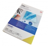 Coperta PVC 180 microni A4 rosu 100 buc/set GBC