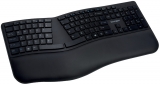 Tastatura Wireless cu suport ergonomic, culoare negru, ProFit Ergo Kensington 