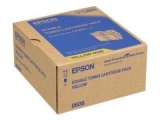 Twin Pack Cartus Toner Yellow C13S050606 2X7,5K Original Epson Aculaser C9300N
