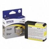 Cartus Yellow C13T580400 80Ml Original Epson Stylus Pro 3800