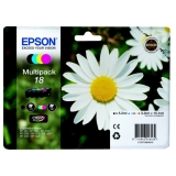 Multipack Cmyk Nr.18 C13T18064012 Original Epson Xp-102